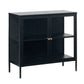 Carmel Sideboard in Black Glass Door