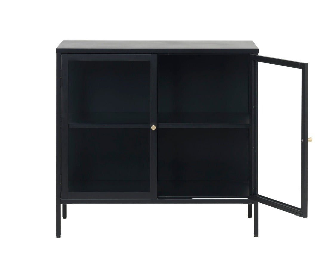 Carmel Sideboard in Black Glass Door