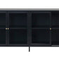 Carmel Sideboard in Black Glass Door