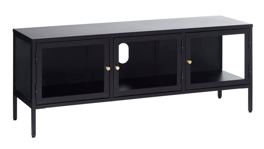 Carmel Display Low Board Cabinet in Black