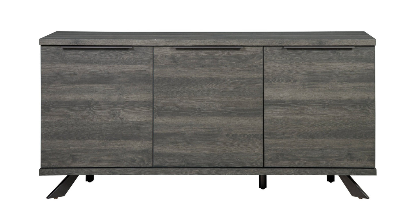 Geneva 3 Section/Door Buffet Sideboard 66 Inches