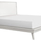 Rainier Platform Bed with Fabric Headboard