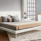 Rainier Platform Bed with Fabric Headboard