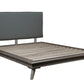 Rainier Platform Bed with Fabric Headboard