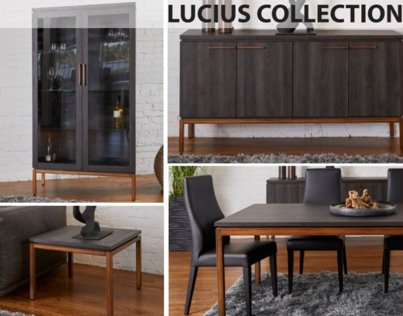 Lucius Expandable Dining Table 79 - 98"