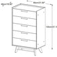 Denali 5 Drawer High Chest Acacia Wood