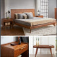 Denali Wood Platform Bed in Walnut Finish